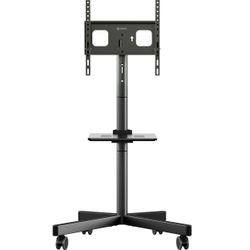 Изображение товара Стойка для телевизора ONKRON TS1137, 23-60", напольный, мобильный,  черный