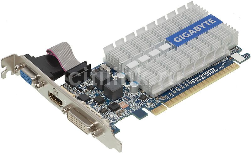 GIGABYTE NVIDIA GeForce 210 GV N210SL 1GI 1