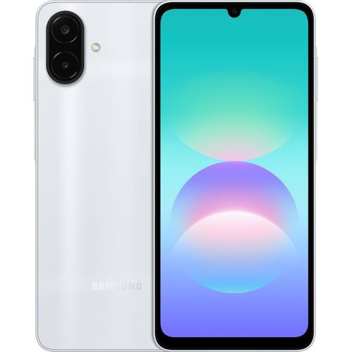 Смартфон Samsung Galaxy A08 4/128Gb, 6.7", IPS, 90Гц, 6000мAч, 2 nano SIM, серебристый