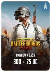 Пополнение игровой валюты PUBG MOBILE 300 + 25 UC, регион: Россия, Весь мир
