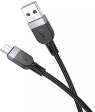 Изображение товара Кабель Hoco X109,  micro USB (m) -  USB (m),  1м,  2.4A,  черный [micro 36353(l=3m)]