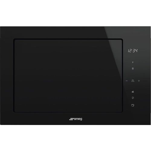 Встраиваемая микроволновая печь SMEG Dolce Stil Novo FMI625CN, 25л, 900Вт, черный