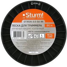 Изображение товара Леска для садовых триммеров STURM! GT3535-3.0-SA-86 3мм 86м