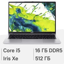 Изображение товара Ноутбук Acer Aspire L14 AL14-71P-53L6 14 IPS Core i5 16GB SSD без ОС