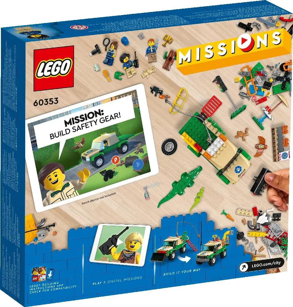 Lego City Missions Wild Animal Rescue Missions 60353 1867980