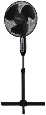 Обзор товара вентилятор напольный Scarlett Comfort SC-SF111B37, черный ...