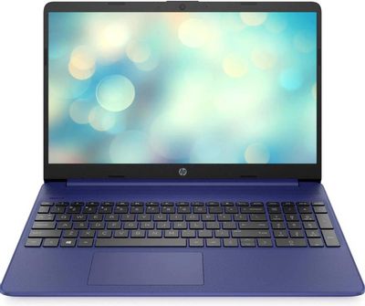 Ноутбук HP 15s-fq1100ur 2L2U4EA, 15.6", Intel Core i5 1035G1 1.0ГГц, 4-ядерный, 8ГБ DDR4, 256ГБ SSD,  Intel UHD Graphics, Free DOS 3.0, синий