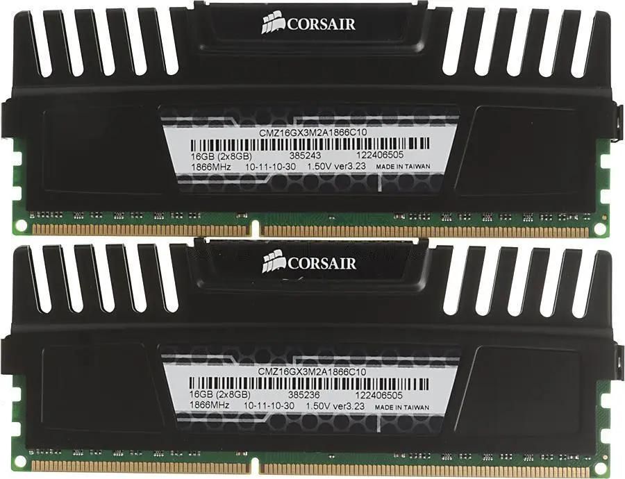 CMZ16GX3M2A1866C10 ASUS F2A85 V AMD A10 5700 Corsair Vengeance CMZ16GX3M2A1866C10 DDR3 2x 8 1866 DIMM Ret