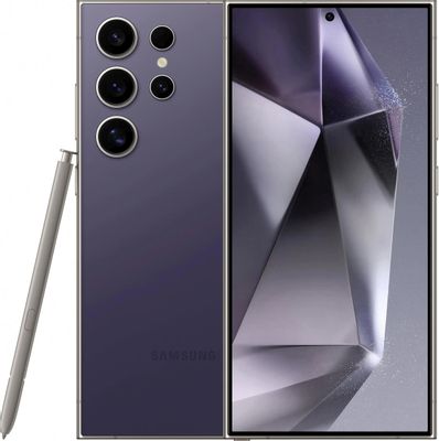 Смартфон Samsung Galaxy S24 Ultra 5G 12/256Gb,  SM-S928B,  фиолетовый титан
