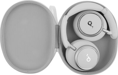 Наушники ANKER Soundcore Space Q45, Bluetooth, накладные, белый