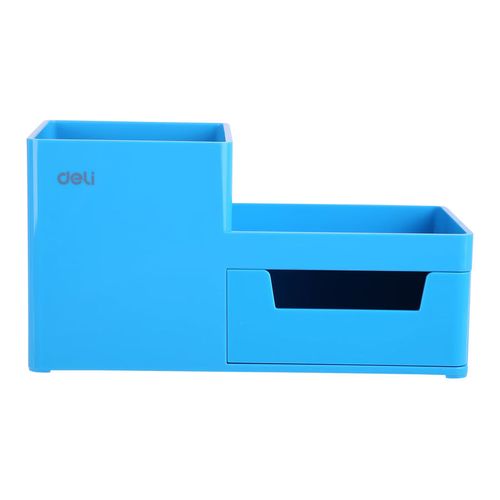 Органайзер настольный Deli Rio EZ25130, 175x90x92, пластик, голубой