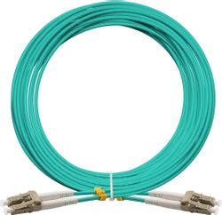Патч-корд EXEGATE FC-D-503-LC-LC-10M-LSZH 10м, зеленый