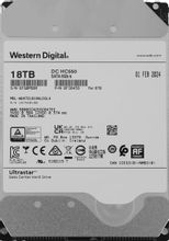 Изображение товара Жесткий диск WD Ultrastar DC HC550 18ТБ SATA III 3.5" для серверов