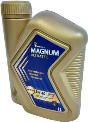 Обзор товара моторное масло ROSNEFT Magnum Ultratec, 5W-40, 1л ...