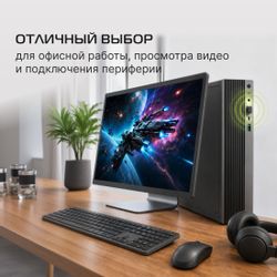 Bluetooth адаптер Buro BU-BT531-nano BT 5.3+EDR class 1.5, USB, 20м, черный