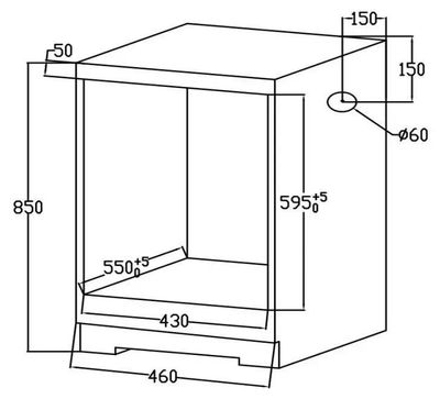 Духовой шкаф WEISSGAUFF EOY 451 PDX, нержавеющая сталь/черный – купить ...