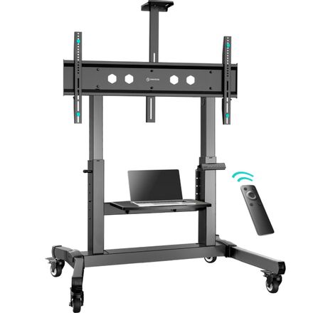 Стойка для телевизора ONKRON TS1991 eLift, 50-100", напольный, наклон,  черный [ts1991e-b]