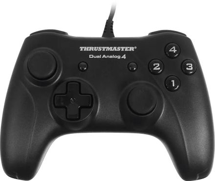 Геймпад проводной Thrustmaster Dual Analog 4 черный [2960737]