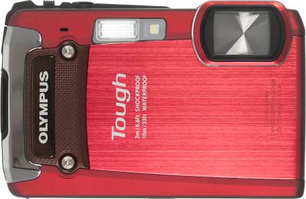 Цифровой компактный фотоаппарат Olympus TOUGH TG-820, красный
