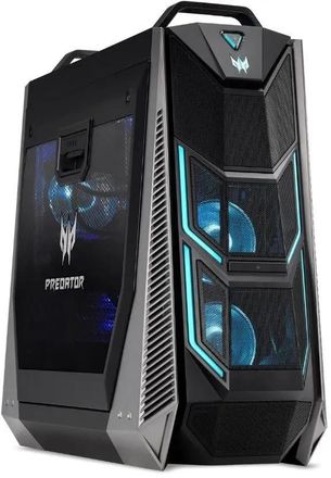 Компьютер Acer Predator PO9-900 Intel Core i9 9900X,  DDR4 64ГБ, 2.9ТБ,  512ГБ(SSD),  NVIDIA GeForce RTX 2080Ti - 11 ГБ,  Windows 10 Home,  черный [dg.e0per.013]