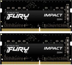 Изображение товара Оперативная память Kingston Fury Impact KF432S20IBK2/64 DDR4 - 2x 32ГБ 3200МГц, для ноутбуков (SO-DIMM), Ret Изображение товара Оперативная память Kingston Fury Impact KF432S20IBK2/64 DDR4 - 2x 32ГБ 3200МГц, для ноутбуков (SO-DIMM), Ret