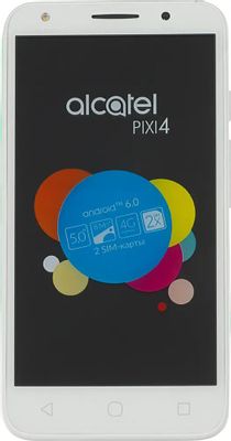 Смартфон Alcatel Pixi 4 4G 5045D, зеленый – купить в Ситилинк | 400010