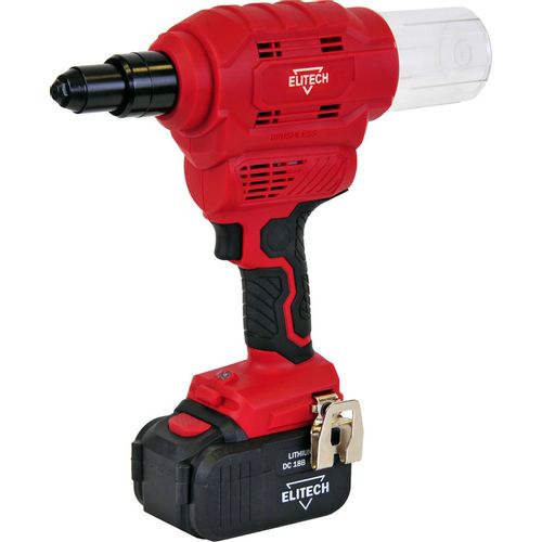 Заклепочник Elitech ПЗА 18БЛ аккумуляторный E2208.004.01