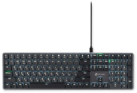Клавиатура Oklick K953X, проводная, USB, механическая, черный/серый [1901086]