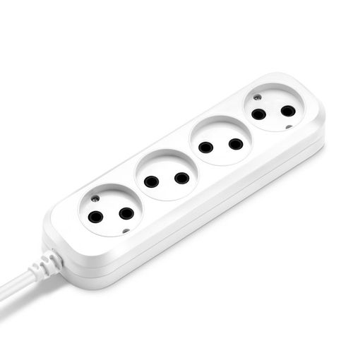 Сетевой удлинитель Buro BU-PSL4.3/W, 3м, белый