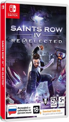 Игра Nintendo Saints Row IV Re-elected (цифровой ключ), RUS (игра и ...