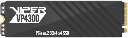 2ТБ SSD накопитель Patriot Viper VP4300 VP4300-2TBM28H M.2 2280, PCIe 4.0 x4, NVMe, M.2
