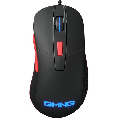 Мышь проводная GMNG 720GM, игровая, оптическая, USB, 3200dpi, черный и красный [1620711]