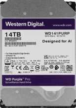Изображение товара Жесткий диск WD Purple Pro WD141PURP 14ТБ SATA III 3.5" для видеонаблюдения
