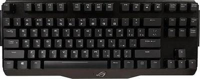 Клавиатура ASUS ROG Claymore Core Black Switches,  USB, черный [90mp00i3-b0ra00]