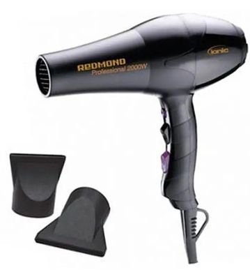 Фен Redmond RF-503, 2400Вт, черный – купить в Ситилинк | 709764