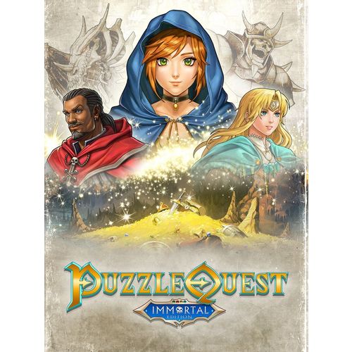 Игра 505 GAMES Puzzle Quest: Immortal Edition, для ПК, регион: Россия,СНГ, RUS (интерфейс и субтитры)