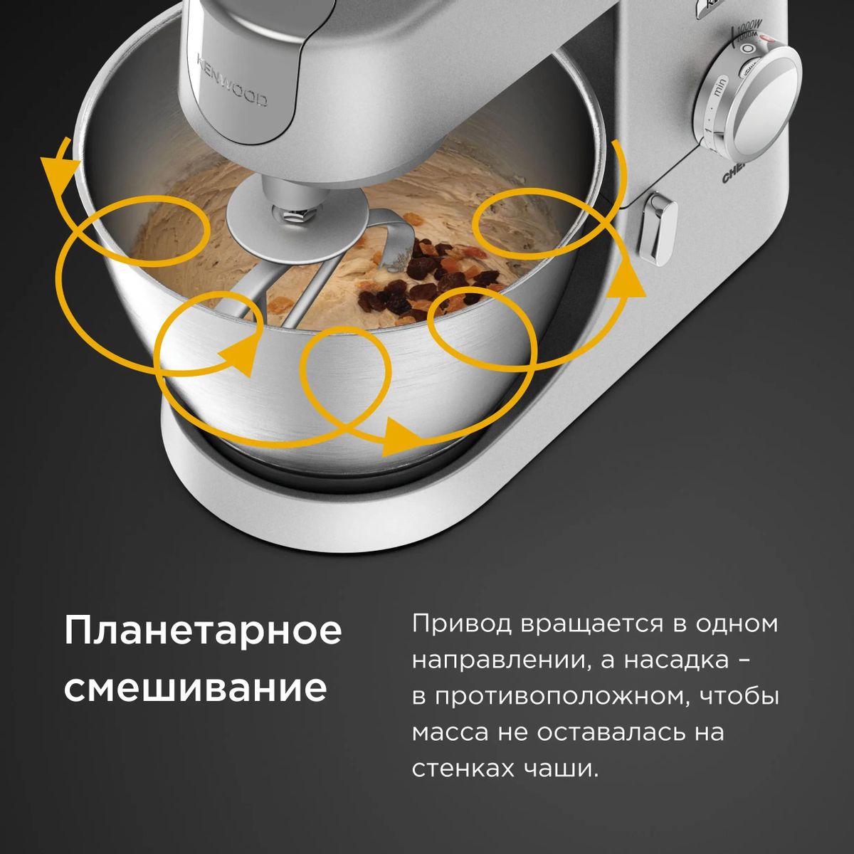 Кухонная машина Kenwood Chef KVC3100S, серебристый – купить в Ситилинк |  1691137