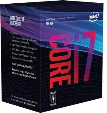 Характеристики Процессор Intel Core i7 8700, LGA 1151v2, BOX