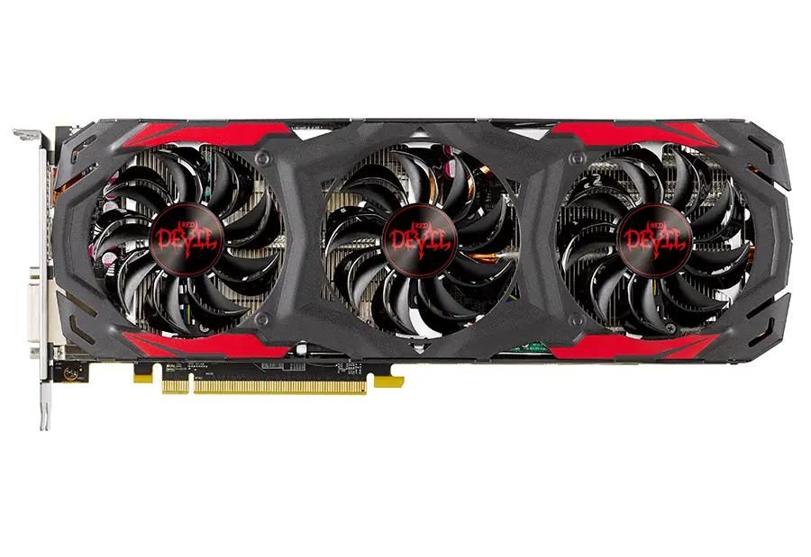 PowerColor AMD Radeon RX 570 AXRX 570 4GBD5 3DH OC Red Devil 4 GDDR5 OC Ret 471720