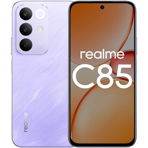 Смартфон REALME C85 6/128Gb, 6.8", IPS, 144Гц, 7000мAч, 2 nano SIM, фиолетовый