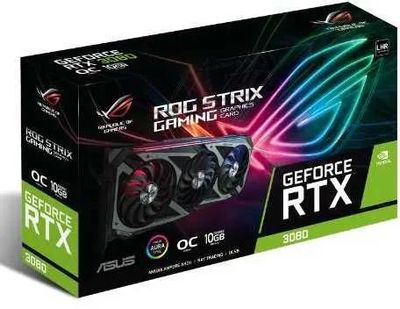 ASUS NVIDIA GeForce RTX 3080 ROG-STRIX-RTX3080-O10G-V2-GAMING LHR