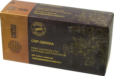 Характеристики Картридж Cactus CSP-Q6000A, PREMIUM, черный / CSP-Q6000A ...