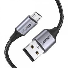 Изображение товара Кабель UGREEN US290 micro USB - USB 0.5м в оплетке 2A