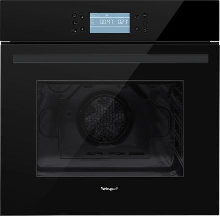 Духовой шкаф электрический WEISSGAUFF EOV 695 PDB,  60л,  дверца с 2 стеклами,  черный