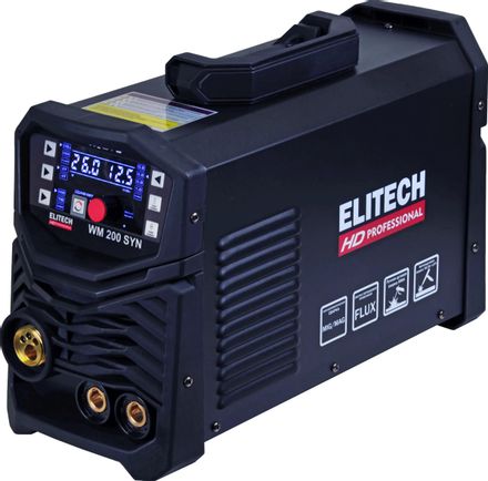 Сварочный аппарат Elitech WM 200 SYN,  инвертор [204471]