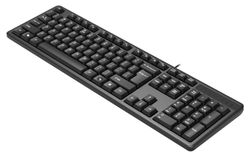 Клавиатура A4TECH KK-3, проводная, мембранная, черный