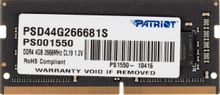 Изображение товара Оперативная память Patriot Signature 4ГБ SO-DIMM DDR4 2666МГц