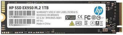 SSD накопитель HP EX950 1ТБ, M.2 2280, PCIe 3.0 x4,  NVMe [5ms23aa#abb]