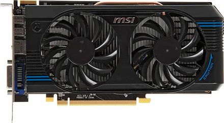 MSI AMD  Radeon HD 7770 1ГБ GDDR5, OC,  Ret [r7770-2pmd1gd5/oc]