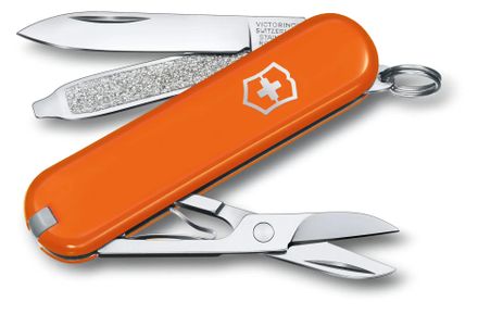 Складной нож Victorinox Classic SD Mango Tango, функций: 7, 58мм, коробка подарочная [0.6223.83g]